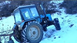 Трактор #Беларус Насколько мощный при подъеме на высоту? Тест драйв МТЗ