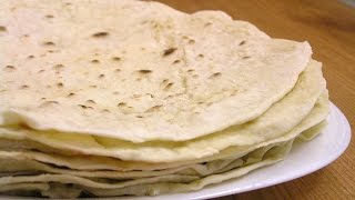 Армянский лаваш на сковороде / How to make a Flatbread ♡ English subtitles