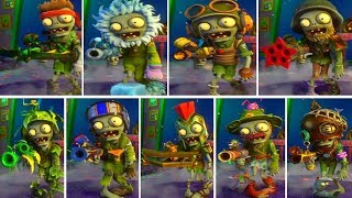 Plants vs Zombies Garden Warfare 2 - All FOOT SOLDIER Variants