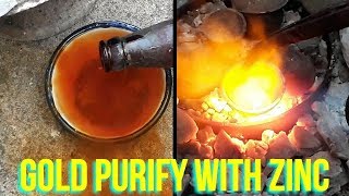 Gold Metal refining & Recovery || gold purifying process