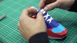 Creando unas tiernas zapatillas de papel | Plan V
