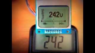 RMS вольтметр с дисплеем Nokia5110 (Nokia3310)
