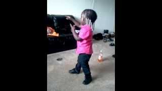Mama doing the jerk off Dance central. Lol...