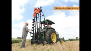 Perfuratriz Hidraulica Bristol HT-60 para Trator