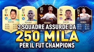 2 SQUADRE ASSURDE DA 250 MILA CREDITI | SQUAD BUILDER ITA