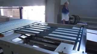 Alignment & strapping boxes. Выравнивание и увязка пачек ящиков. Email: a.yasynsky@gmail.com