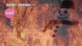 Osu! halyosy - Snowman by Antonkia123