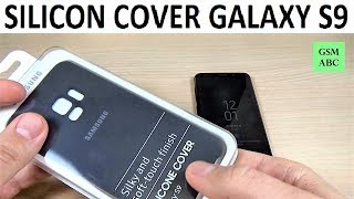 Unboxing SILICON COVER for Samsung Galaxy S9