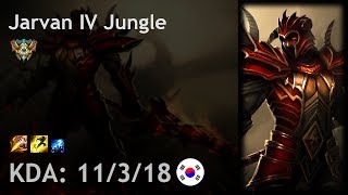 Jarvan IV Jungle vs Elise - KR Challenger Patch 7.10