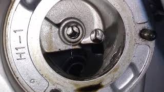 Suzuki GSR 150i - Troca de óleo e filtro de óleo do motor