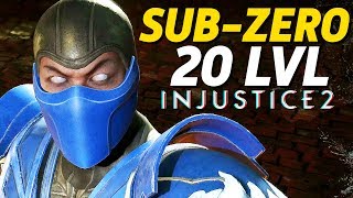 SUB-ZERO Injustice 2 | СЕКРЕТНЫЕ ПРИЁМЫ и КОНЦОВКА ??