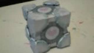 Companion Cube Papercraft