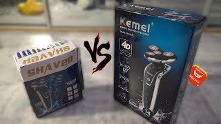 Сравнение электробритв Kemei и 5D Shaver с Aliexpress