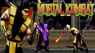 MORTAL KOMBAT 1 REMAKE (MUGEN) - PC LONGPLAY -  Play as Scorpion (Complete Playthrough)