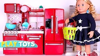 Doll house & Cooking Kitchen Toys American Girl Doll