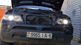 Замена ксеноновай лампы ближнего света на BMW X5