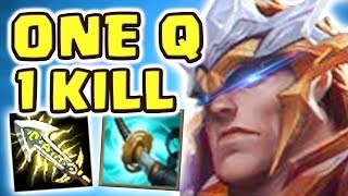 *NEW* GOD KING GAREN JUNGLE PENTAKILL (SPOTLIGHT) | 30 kilIs CRIT BUILD | THE BEST SKIN EVER?!