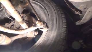 Mazda 323F Замена задних стоек стабилизатора