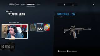 Rainbow six siege : Seasonal weapon skins OPERATION GRIM SKY!!