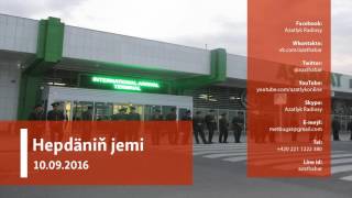 Hepdäniň jemi - 10.09.2016 ý.