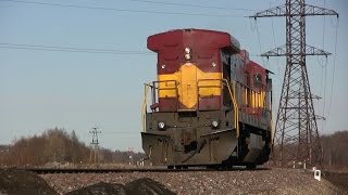 Тепловоз Ц36-7и-1536 близ ст. Юлемисте / GE C36-7i-1536 near Ülemiste station