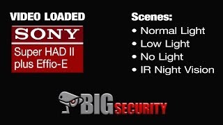 Security Camera Sample Video - SONY Super HAD II plus Effio E DSP