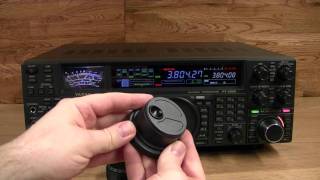 YAESU FT 2000 Weighted Tuning Knob from www.73cnc.com
