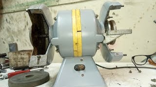 Точило ТОМСК-1У42. Ремонт обошелся  дороже  покупки ! Восстановление от НЕпрофессионала !!