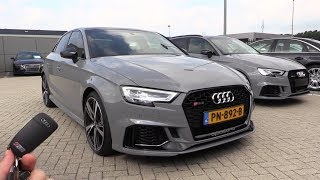 INSIDE the AUDI RS3 Sedan 2018 | SOUND In Depth Review Interior Exterior