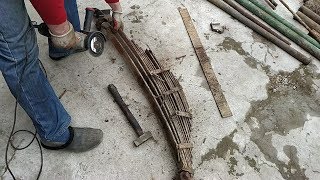 Делаю из рессоры параллельки для фрезерного станка