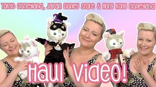 DISNEY HAUL! Tokyo Disneyland, Hong Kong Disneyland, Disney Store JP, Nakano Broadway Haul Video