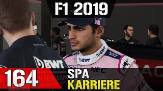 Let's Play F1 2019 Karriere #164 - Großer Preis von Belgien in Spa - Qualifying