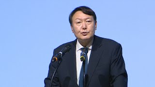 윤석열, 직원들과 소통강연…"조직문화 개선" / 연합뉴스TV (YonhapnewsTV)