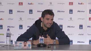 Grigor Dimitrov ATP Finals Press Conference