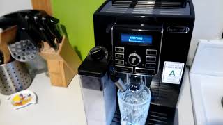 Delonghi ecam25.462.b (приготовление капучино)