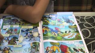 Обзор Журнала Lego Легенды Чима Lego Legends of Chima (N1)