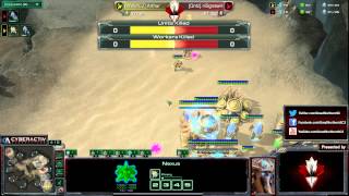 StarCraft 2 HotS - Hwangsin (P) vs. Arthur (P) Game #2