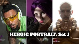 HEROIC PORTRAIT | Set 1 | Lucio, Widowmaker, Zenyatta