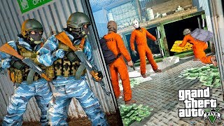 ОМОН ОСТАНОВИЛ ОГРАБЛЕНИЕ БАНКА РЕАЛЬНАЯ ЖИЗНЬ В ГТА 5 МОДЫ! ОБЗОР МОДА GTA 5! ГТА МОД (GTA 5 Mods)