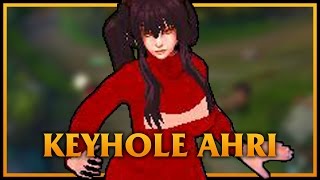 Keyhole Ahri LoL Custom Skin ShowCase
