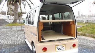 軽キャンピングカー　ワーゲンバス仕様　２段ベット！三重県四日市市　オートスピリット