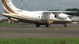 Antwerp airport landing and departure Dornier 328JET TF-NPA
