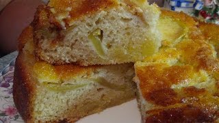 Очень сочный яблочный пирог