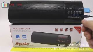 Отличный звук с  Wster WS 2519BT