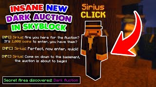 THE NEW DARK AUCTION! (HYPIXEL SKYBLOCK)