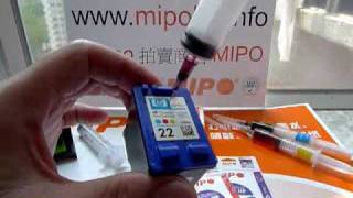 HP22 Cartridge Refill Ink Recycle mipohk 提供