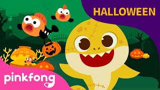 Tiburones Zombi de Halloween | Tiburón Bebé | Canciones Infantiles | Pinkfong@Baby Shark en Español
