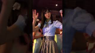 시타오 미우 2018권외 콘서트중 카메라에 귀엽게 인사