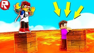 РОБЛОКС ПОЛ ЭТО ЛАВА СПАСАЙСЯ ИЛИ СГОРИШЬ! ROBLOX ВИДЕО СИМУЛЯТОР ВЫЖИВАНИЕ МИНИ ИГРЫ ДЛЯ ДЕТЕЙ!