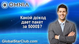 OMNIA - Какой доход дает пакет за 5000$? (Бонусы до 15.01)